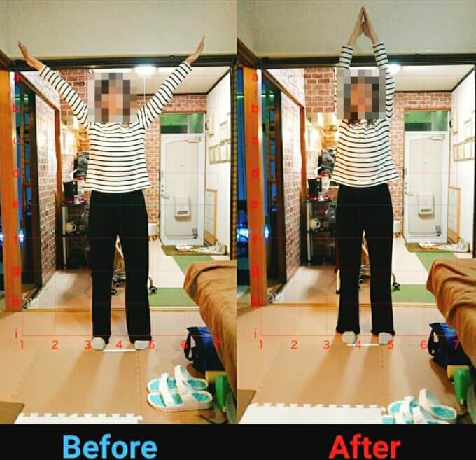 腰痛肩凝りが酷く、一度で効果が実感できるという口コミを見て半信半疑で行きました。しっかりとこれからどのような施術をするのかを説明していただき、ビフォーアフターが分かるように写真を撮って見せてくれます。ビフォーでは上がらなかった腕、反れなかった腰がアフターではしっかり上がり、腰も背後が見れるくらい反れました。お陰で自分がどれ程歪んでいたのか実感できました。今後も定期的に通いたいと思いました。